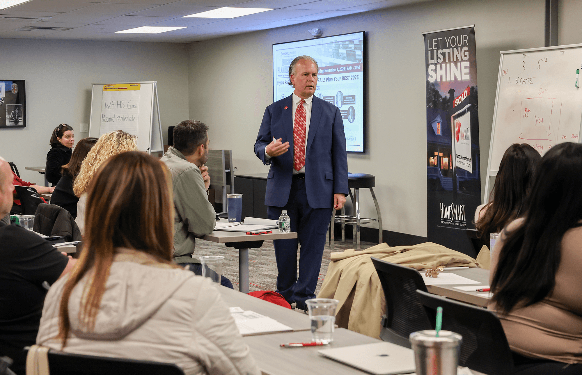 Brian presenting at a seminar